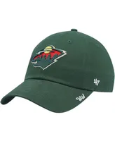 Women's Green Minnesota Wild Miata Clean Up Adjustable Hat