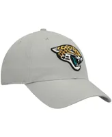 Men's Gray Jacksonville Jaguars Logo Clean Up Adjustable Hat