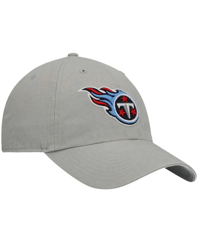 Men's Gray Tennessee Titans Clean Up Adjustable Hat