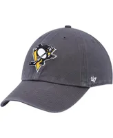 Men's Charcoal Pittsburgh Penguins Clean Up Adjustable Hat