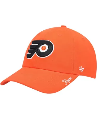 Women's Orange Philadelphia Flyers Team Miata Clean Up Adjustable Hat
