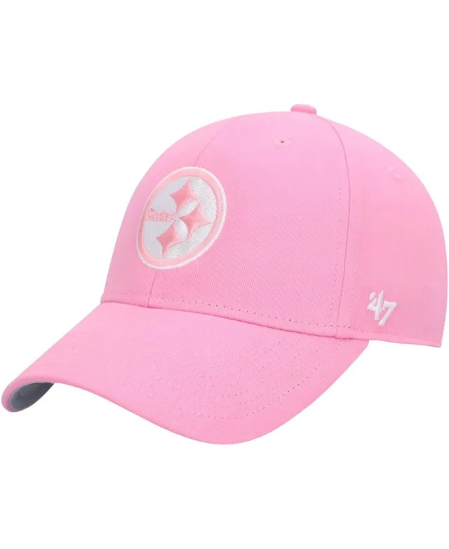 Girls Youth '47 Pink Chicago Bears Rose MVP Adjustable Hat