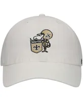 Men's White New Orleans Saints Clean Up Legacy Adjustable Hat