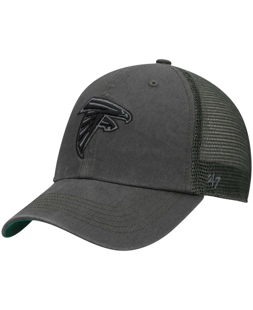 Mens Atlanta Falcons '47 Brand Black Cleanup Adjustable Hat