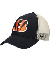 Men's Black Cincinnati Bengals Flagship Mvp Snapback Hat