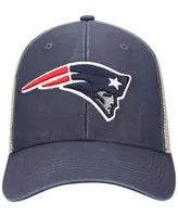 Men's Navy New England Patriots Flagship Mvp Snapback Hat