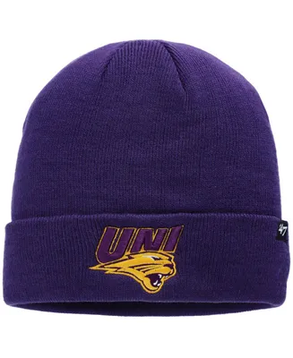 Men's Purple Northern Iowa Panthers Raised Cuffed Knit Hat