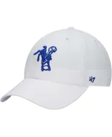 Men's White Indianapolis Colts Clean Up Legacy Adjustable Hat