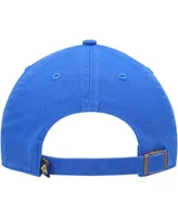 Boys Royal Los Angeles Rams Logo Clean Up Adjustable Hat