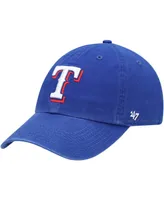 Boys Royal Texas Rangers Team Logo Clean Up Adjustable Hat