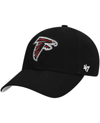 Boys Black Atlanta Falcons Basic Mvp Adjustable Hat