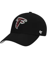 Boys Black Atlanta Falcons Basic Mvp Adjustable Hat