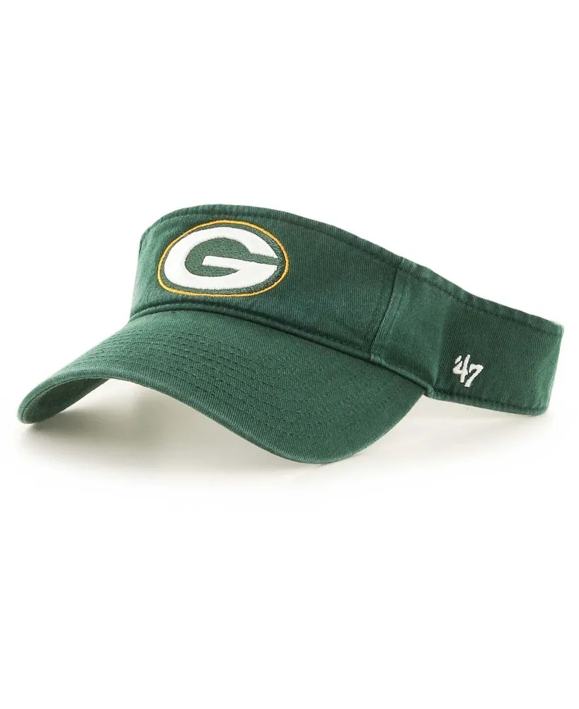 Men's Green Green Bay Packers Clean Up Visor