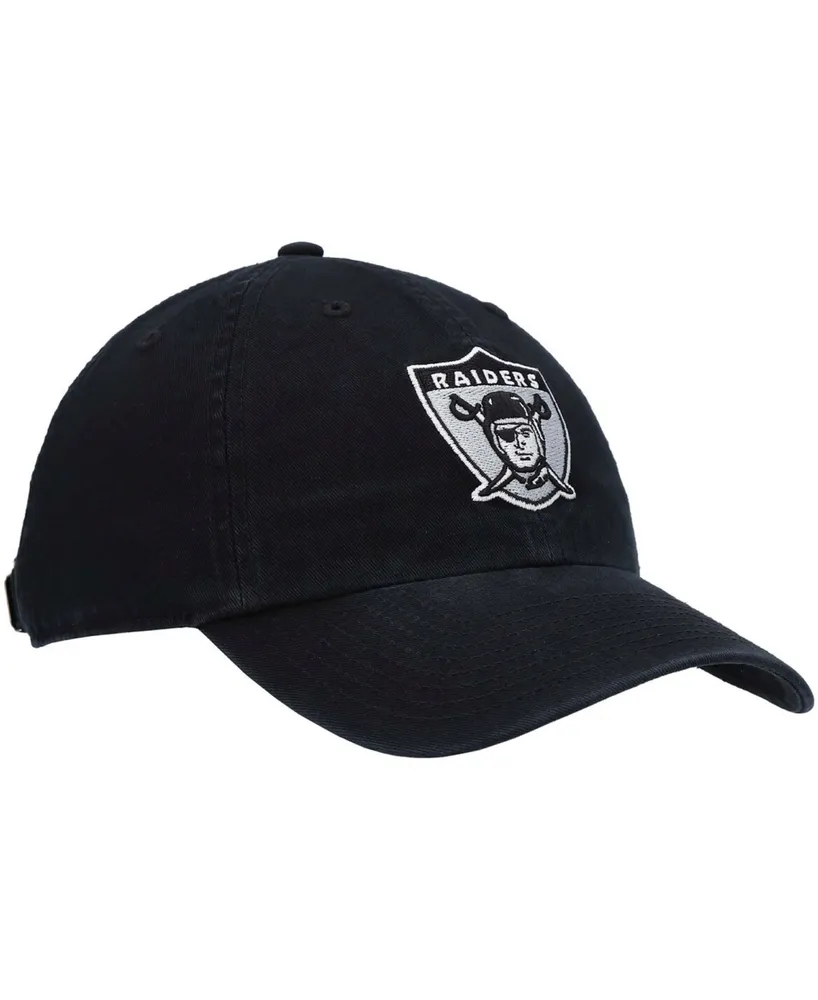 Men's Black Las Vegas Raiders Clean Up Legacy Adjustable Hat