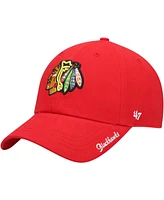 Women's Red Chicago Blackhawks Team Miata Clean Up Adjustable Hat