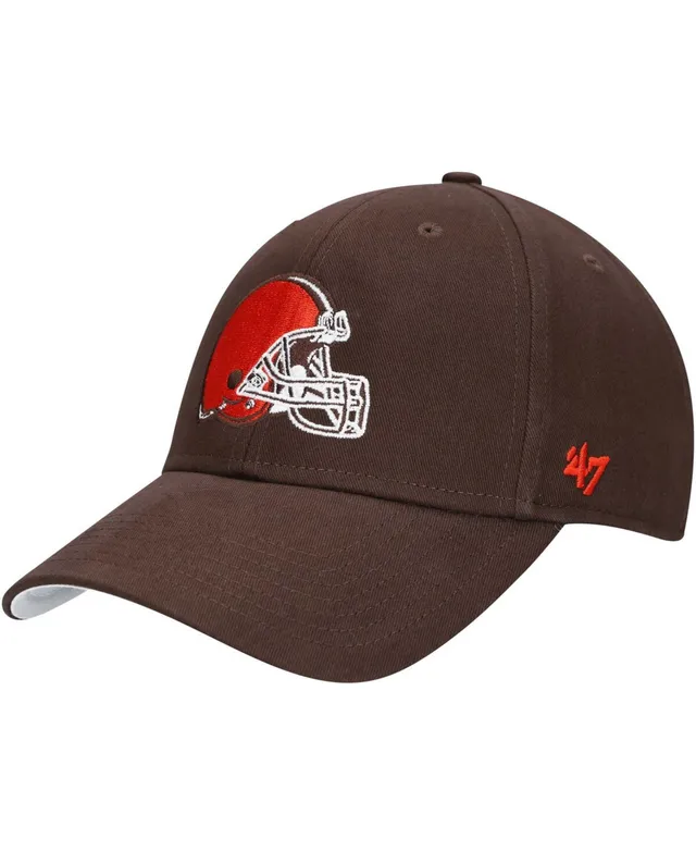 Youth Brown Cleveland Browns Core Lockup Snapback Hat