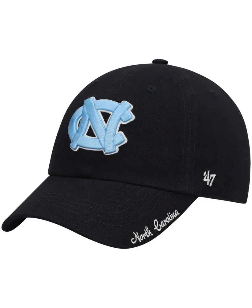 Women's Navy North Carolina Tar Heels Miata Clean Up Logo Adjustable Hat