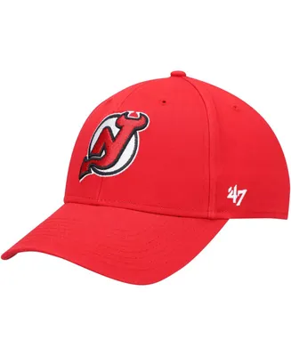 Men's Red New Jersey Devils Legend Mvp Adjustable Hat