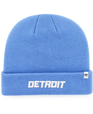 Boys Blue Detroit Lions Basic Cuffed Knit Hat