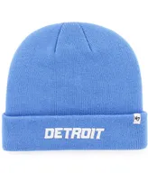 Boys Blue Detroit Lions Basic Cuffed Knit Hat