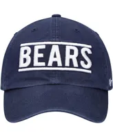 Men's Navy Chicago Bears Clean Up Script Adjustable Hat