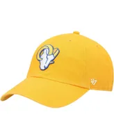 Men's Gold-Tone Los Angeles Rams Secondary Clean Up Adjustable Hat - Gold