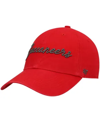 Women's Red Tampa Bay Buccaneers Vocal Clean Up Adjustable Hat