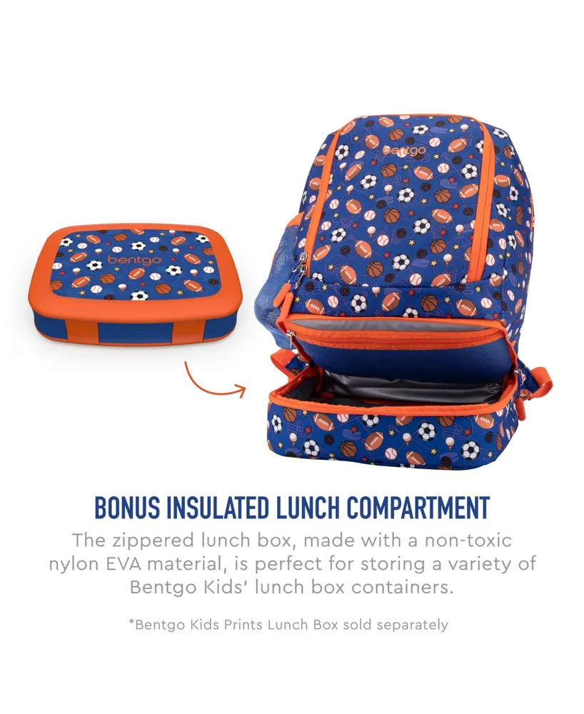 Bentgo Kids Prints 2-In-1 Backpack and Insulated Lunch Bag