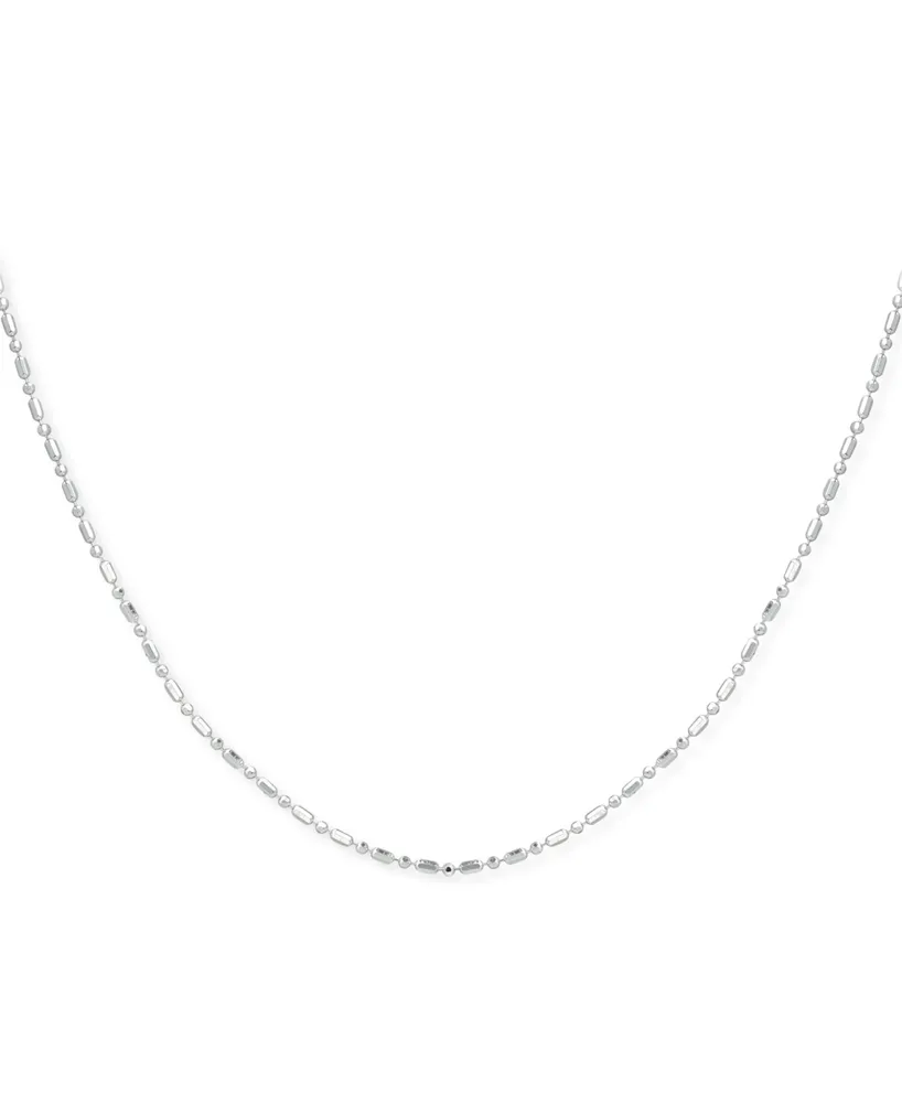 Giani Bernini Dot & Dash Link 16" Chain Necklace, Created for Macy's