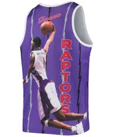 Men's Tracy McGrady Purple Toronto Raptors Hardwood Classics Player Tank Top