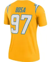 Women's Joey Bosa Gold-Tone Los Angeles Chargers Inverted Legend Jersey - Gold