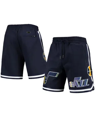 Men's Navy Utah Jazz Chenille Shorts