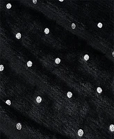Superior Ultra -Plush Polka Dot Fleece Blanket
