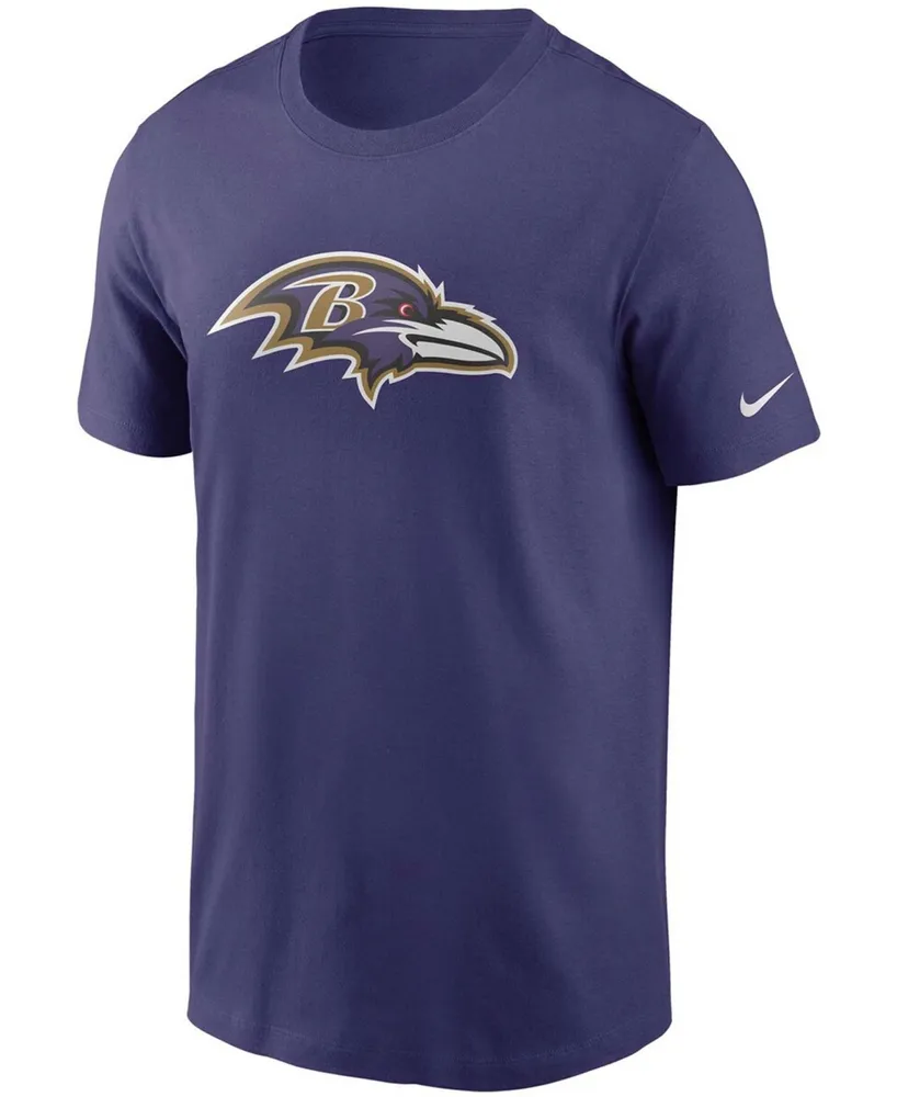 Men's Nike Purple Baltimore Ravens Primary Logo T-shirt