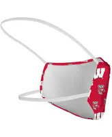 Multi Adult Wisconsin Badgers All Over Logo Face Covering