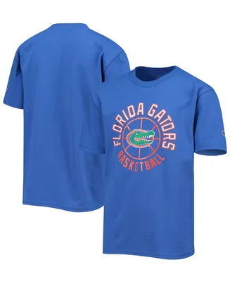 Big Boys and Girls Royal Florida Gators Basketball T-shirt