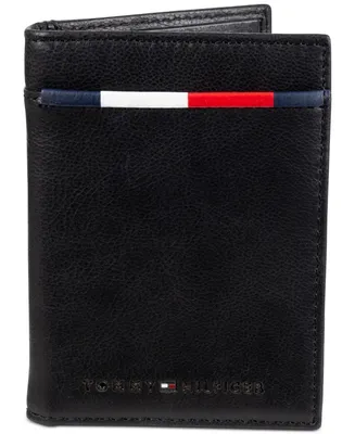 Tommy Hilfiger Men's Rfid Bifold Wallet with Magnetic Money Clip