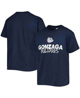 Big Boys and Girls Navy Gonzaga Bulldogs Team T-shirt