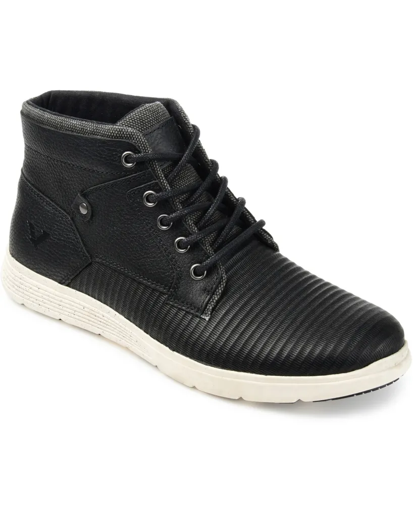 Territory Men's Magnus Casual Leather Sneaker Boots