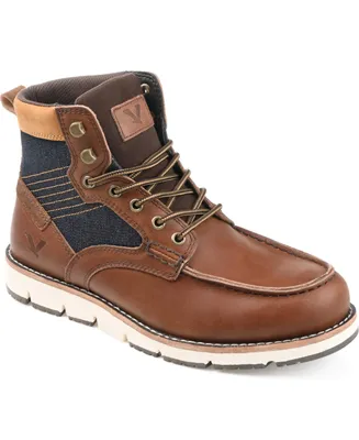 Territory Men's Mack 2.0 Cap Moc Toe Ankle Boots