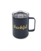 Thirstystone by Cambridge 16 oz "Thankful" Insulated Coffee Mugs Set, 2 Piece