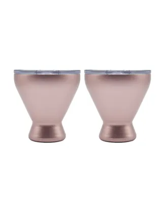 Thirstystone by Cambridge 11 oz Insulated Cocktail Tumblers Set