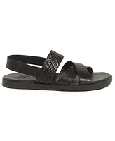 Anthony Veer Men's Mumbai Cross Strap Comfort Sandals