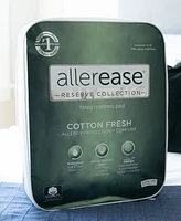 AllerEase Cotton Fresh Waterproof Allergen Barrier Fitted Mattress Pad, King