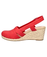 Easy Street Women's Stargaze Espadrille Slingback Wedges