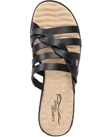 Easy Street Women's Comfort Wave Sheri Slide Sandals