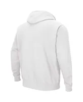 Men's White Washington Huskies Arch Logo 3.0 Pullover Hoodie