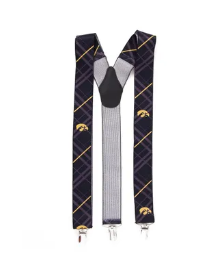Men's Black Iowa Hawkeyes Suspenders