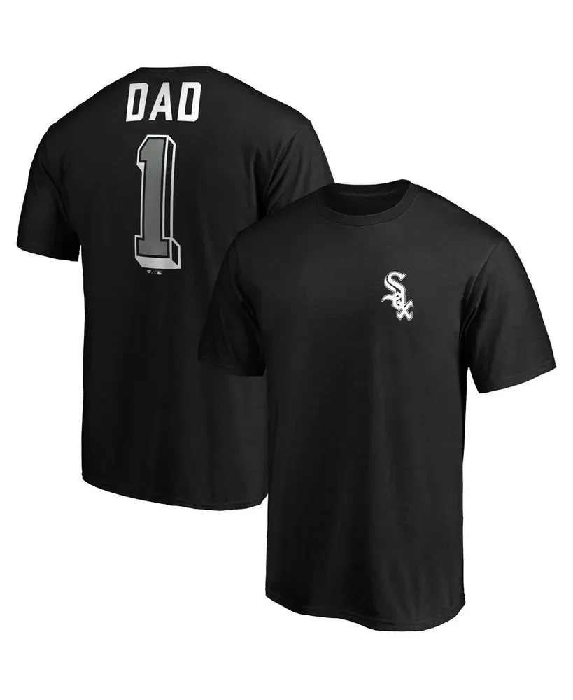 Men's Nike Jose Abreu Black Chicago White Sox Name & Number Team T-Shirt