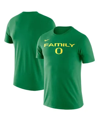 Men's Green Oregon Ducks Family T-shirt